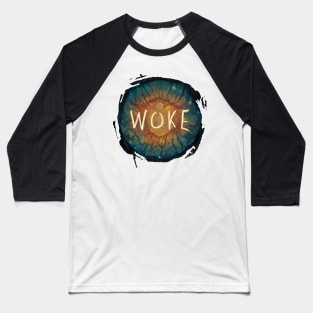 Woke on a trippy Galaxy Baseball T-Shirt